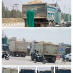 भगवानपुर के रायपुर में धड़ल्ले से चल रहे मिट्टी के ओवरलोड डंपर, वाहन चालकों में दुर्घटना होने का खतरा…..